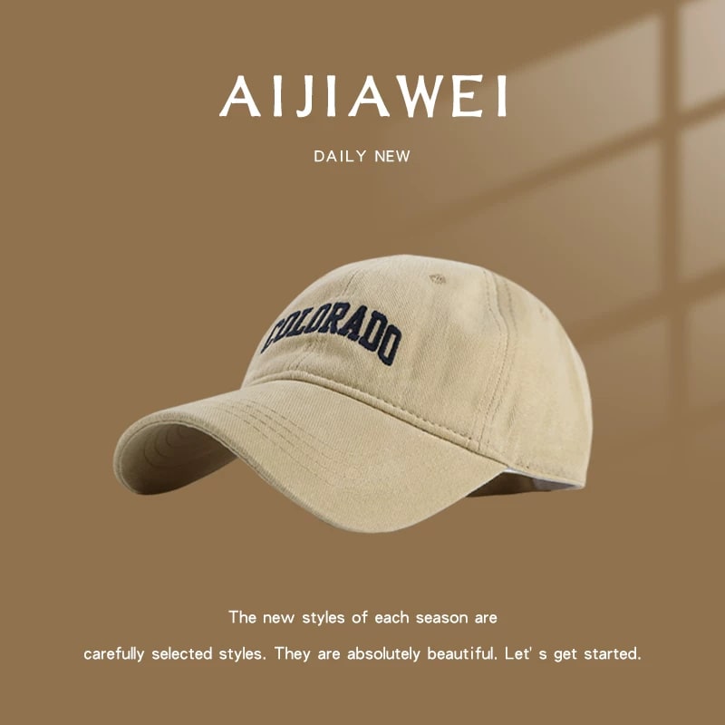 Wide-Brim Deep-Crown Baseball Cap photo 5
