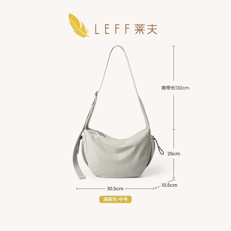 LEFF Nylon Crescent Crossbody Bag — Fashion on G+ Market