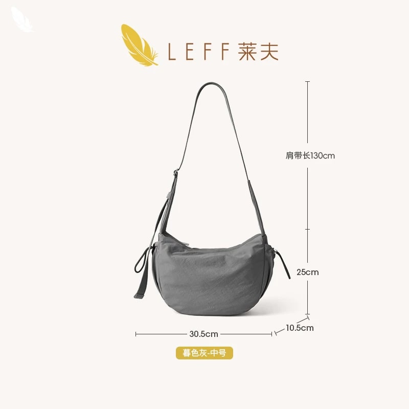 LEFF Nylon Crescent Crossbody Bag photo 3