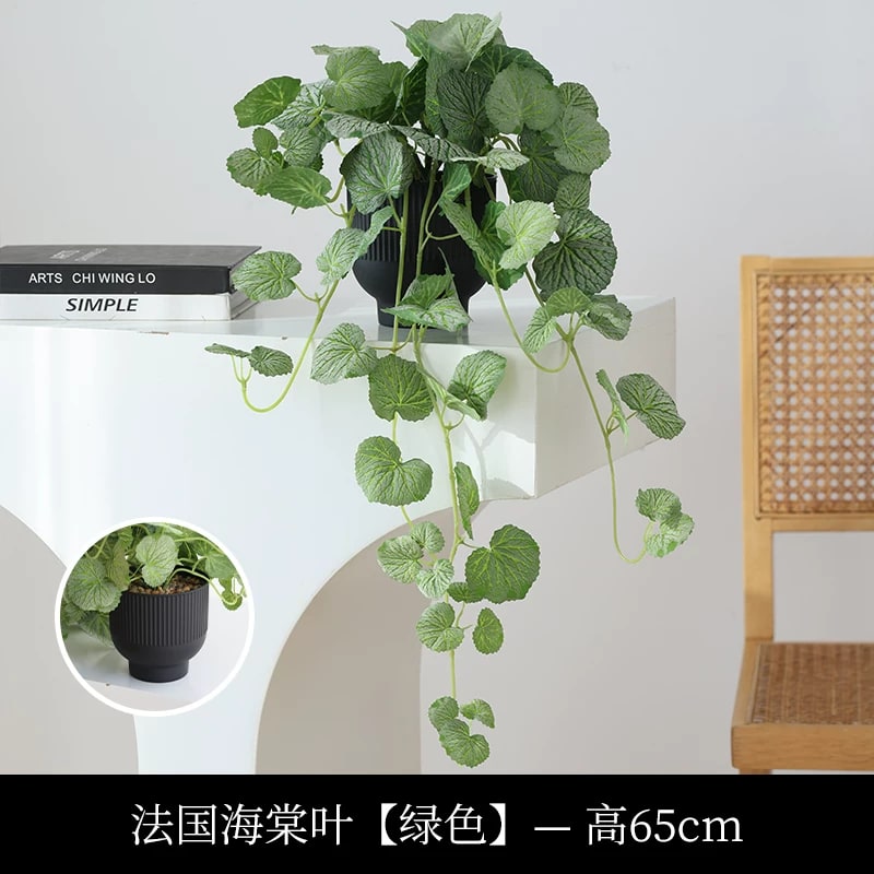 Artificial Trailing Foliage Plant in Pot photo 6