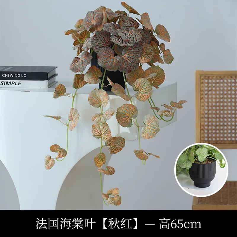 Artificial Trailing Foliage Plant in Pot photo 4
