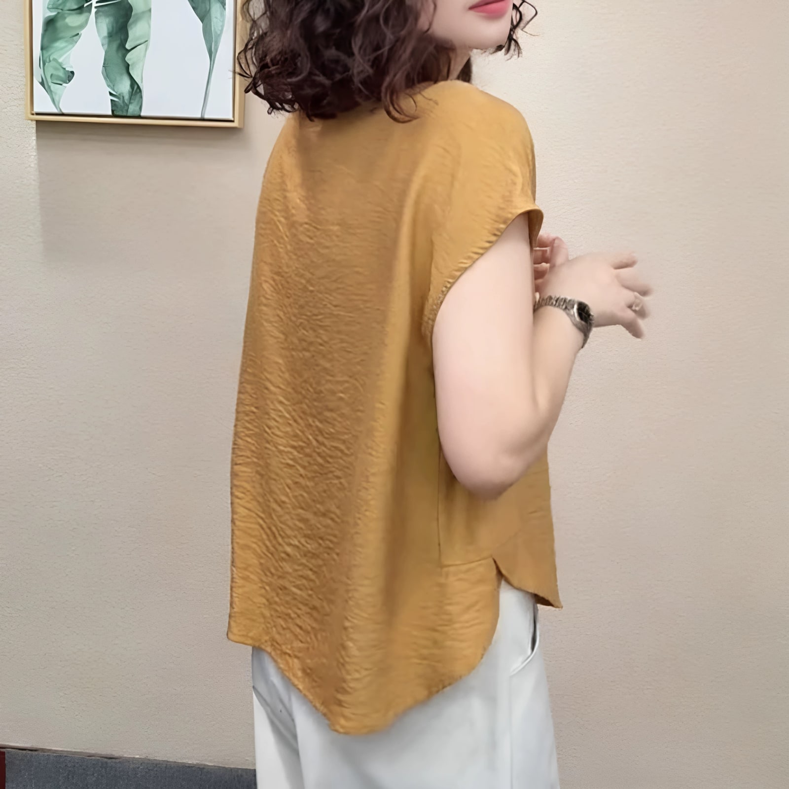 Women's Cool-Handle Cotton Blend Short-Sleeve Shirt photo 6
