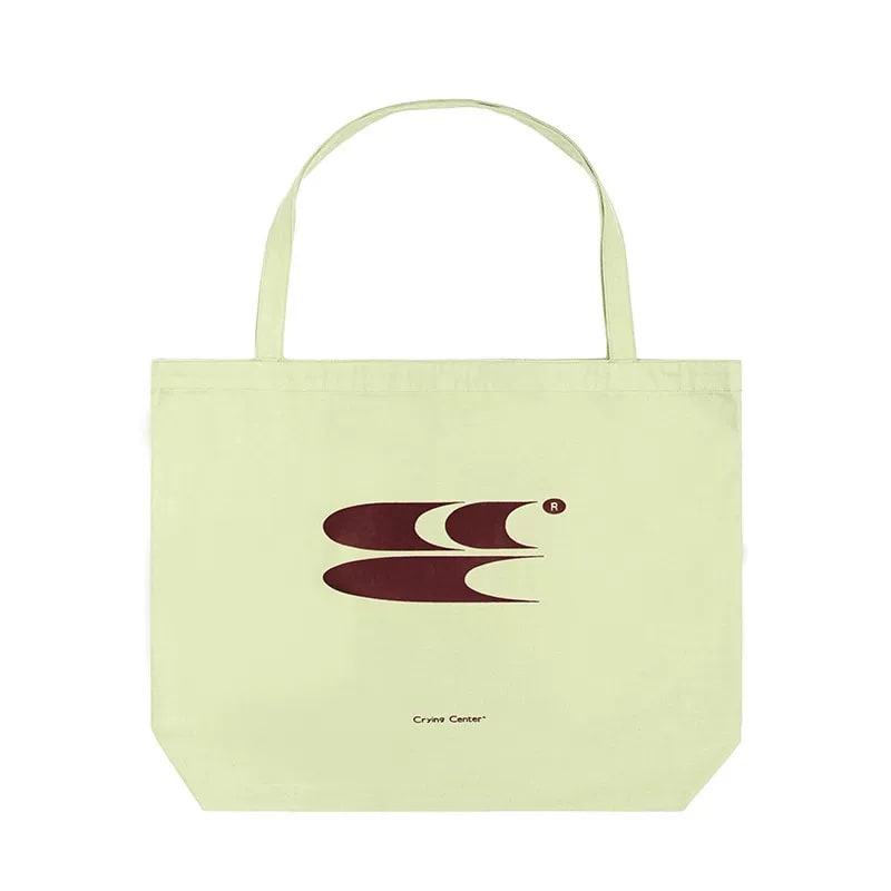 CryingCenter Colour-Block Canvas Tote Bag photo 3
