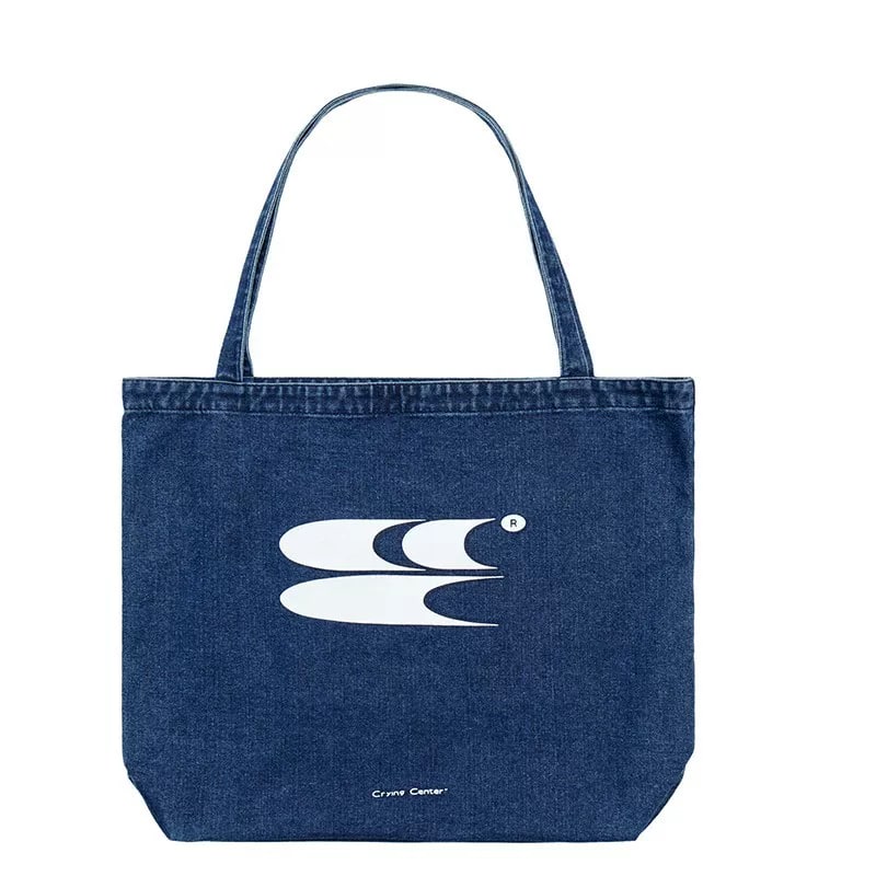 CryingCenter Colour-Block Canvas Tote Bag photo 5