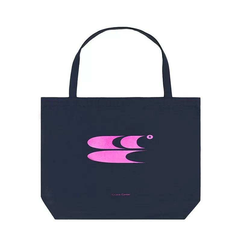 CryingCenter Colour-Block Canvas Tote Bag photo 4