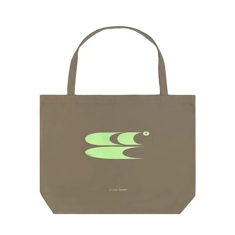 CryingCenter Colour-Block Canvas Tote Bag photo 2