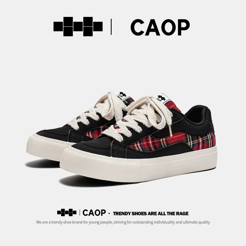CAOP Thick-Sole Canvas Trainers photo 3