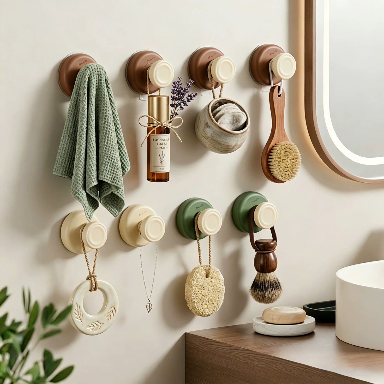 No-Drill Suction Cup Wall Hooks photo 4