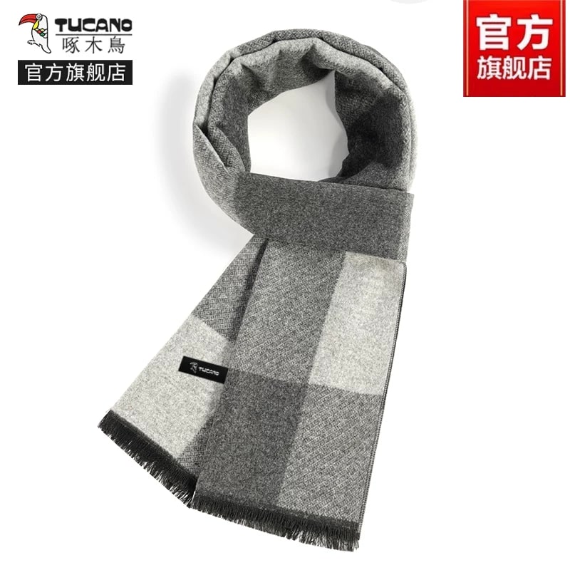 TUCANO Men's Knitted Winter Scarf 180cm photo 6