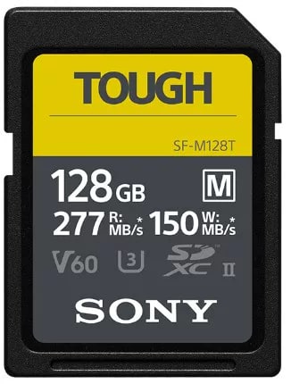 Sony SF-M128T 128GB UHS-II V60 SD Memory Card — Electronics on G+ Market
