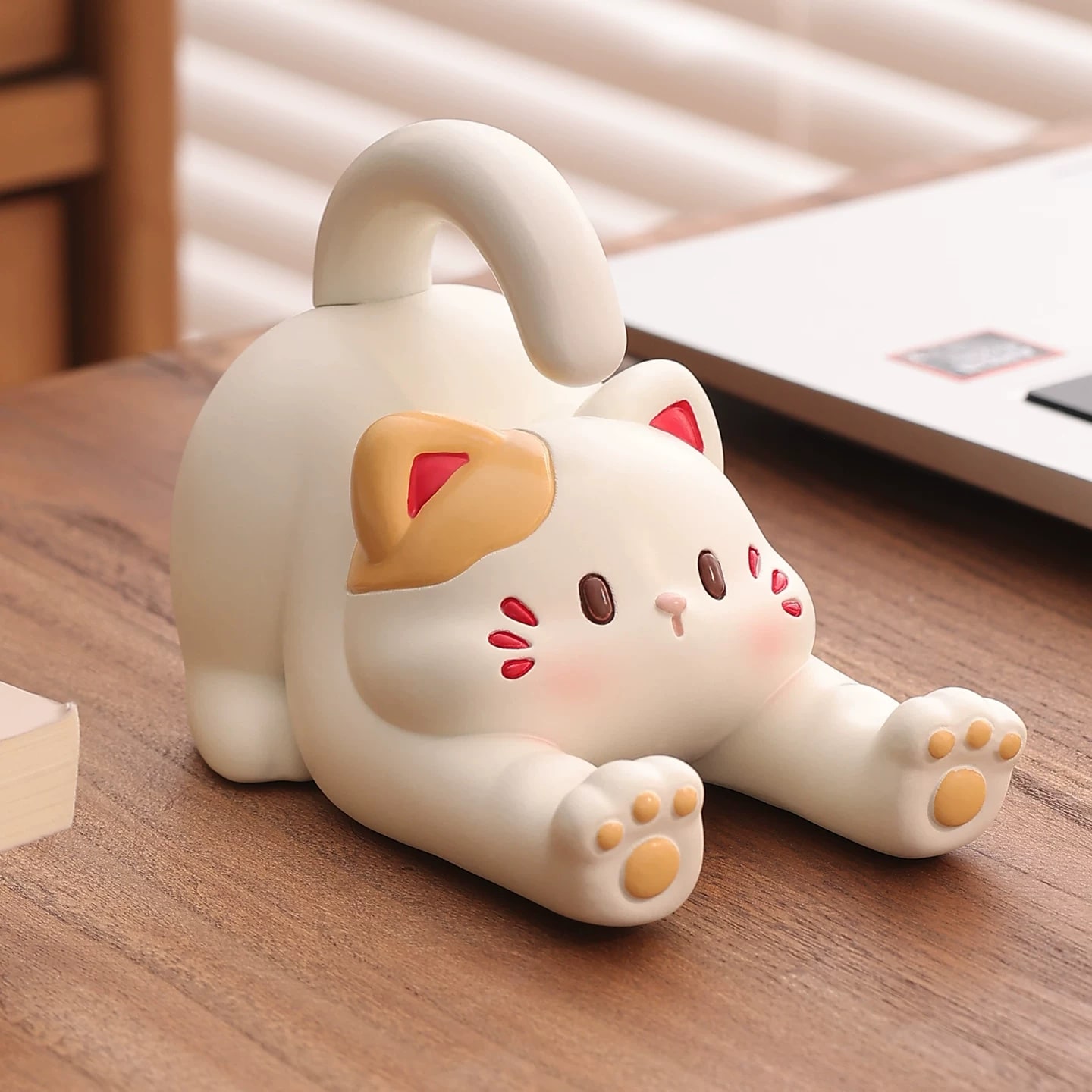 Resin Cat Phone Stand Desk Ornament — Home & Furniture on G+ Market