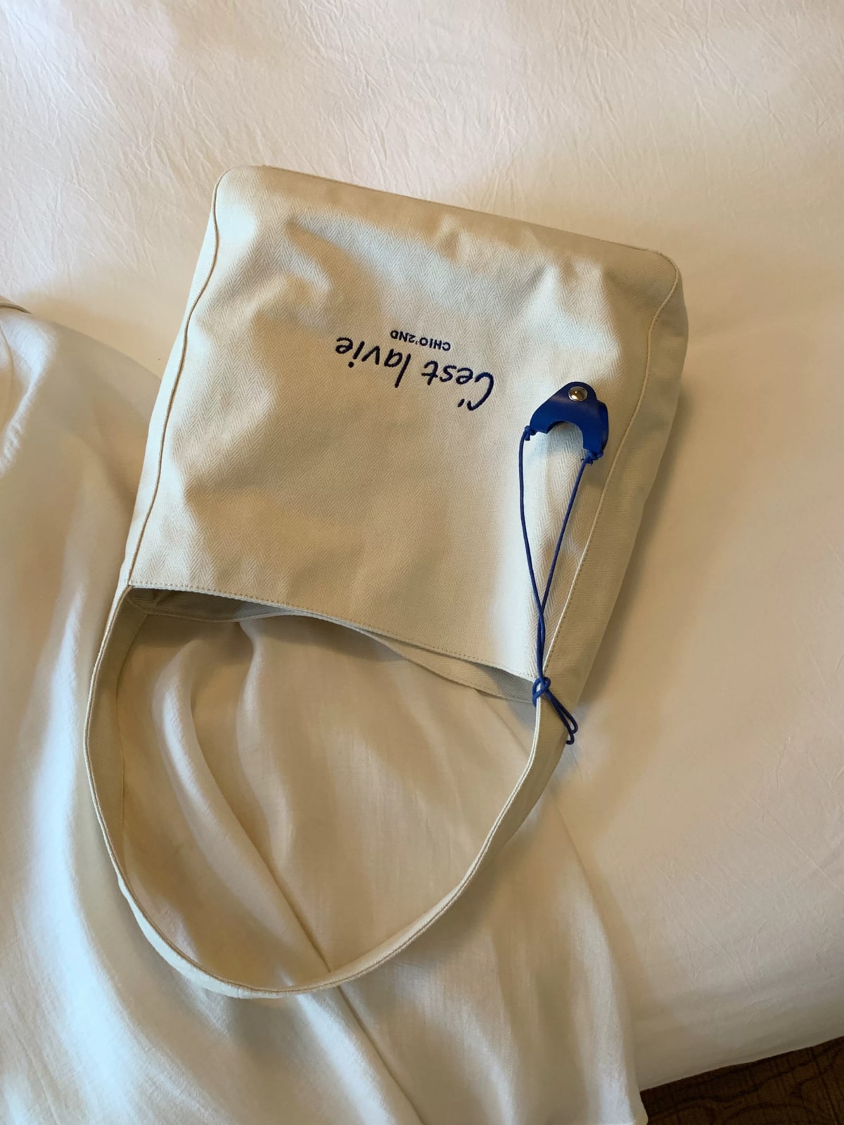 Chio'2nd Canvas Tote Shoulder Bag photo 2