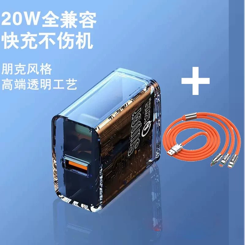 3-in-1 Fast Charging Cable - Custom Logo photo 6