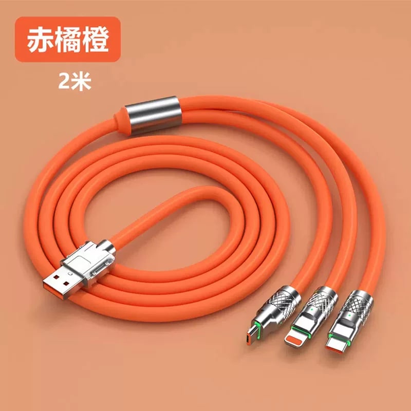 3-in-1 Fast Charging Cable - Custom Logo photo 4