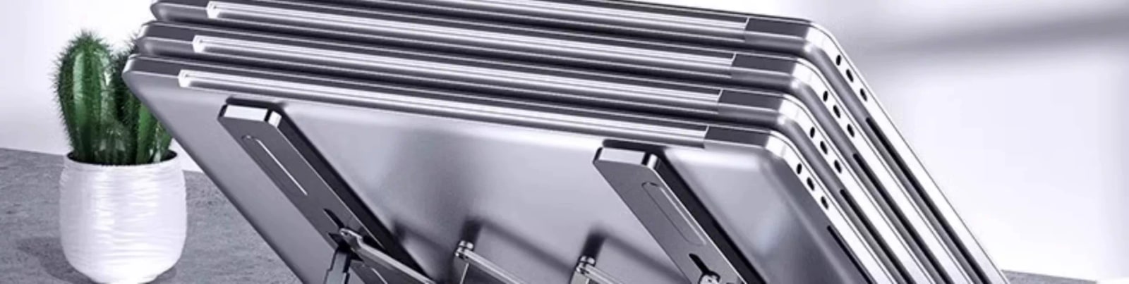 Adjustable Folding Aluminium Laptop Stand — Electronics on G+ Market