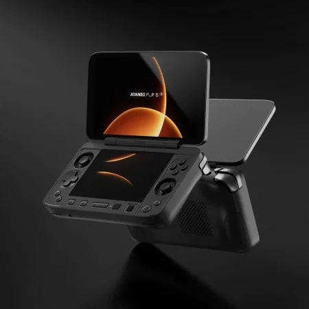 AYANEO FLIP 1S DS Dual-Screen Handheld Gaming PC, 7-Inch OLED photo 2