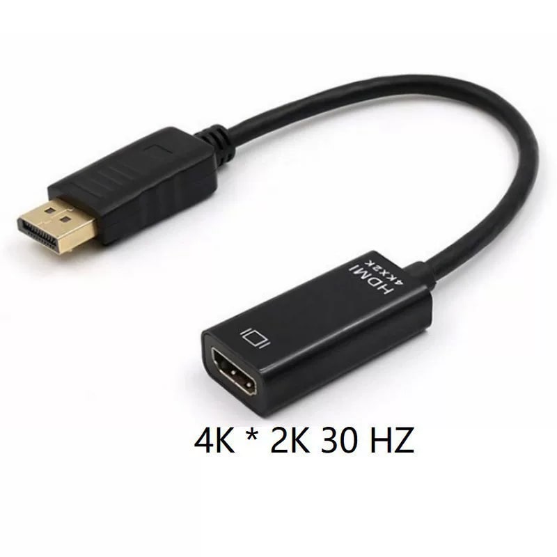 25 cm DisplayPort to HDMI or VGA Female Adapter photo 4