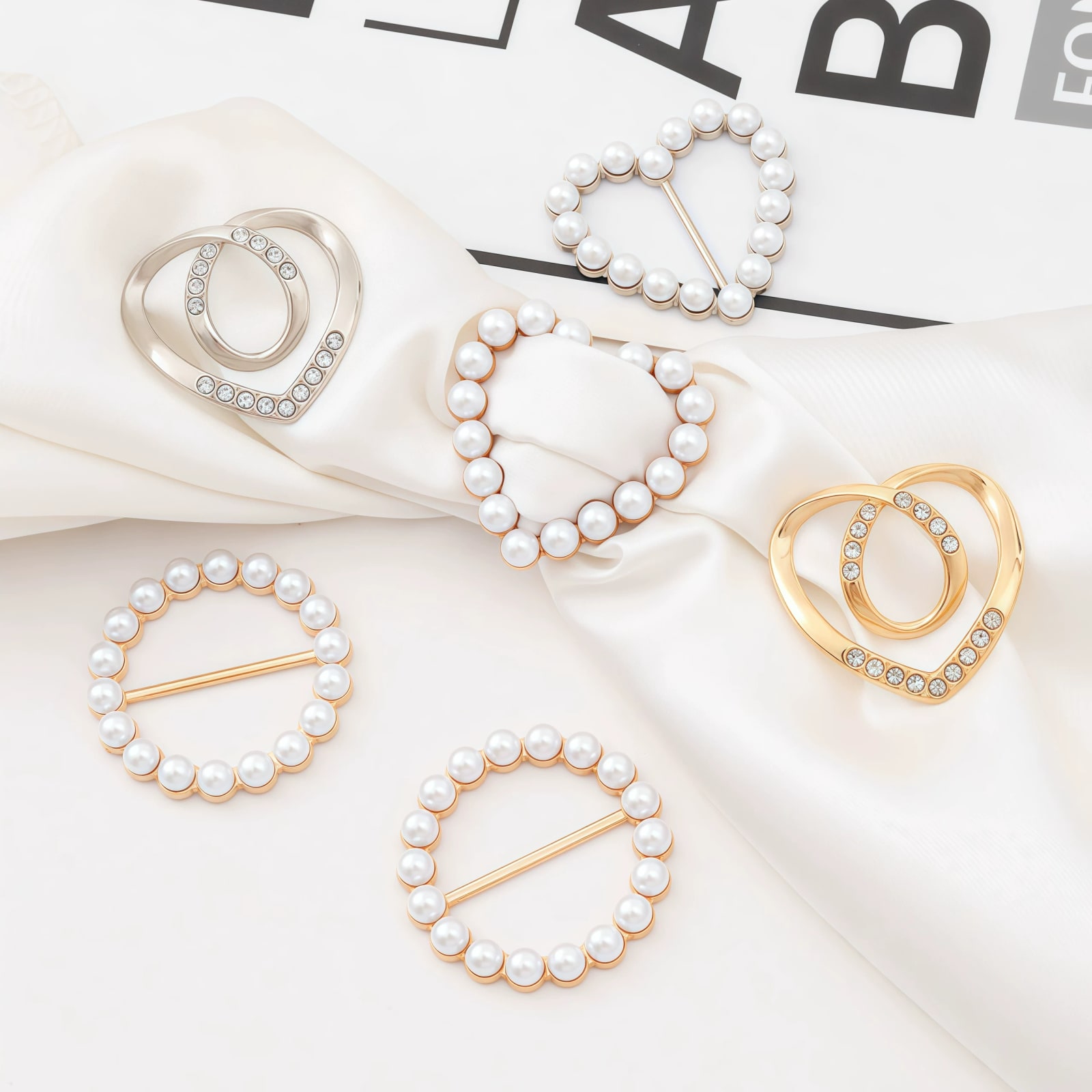 Pearl Shirt-Knot Clips and Scarf Buckles - Classic — Fashion on G+ Market