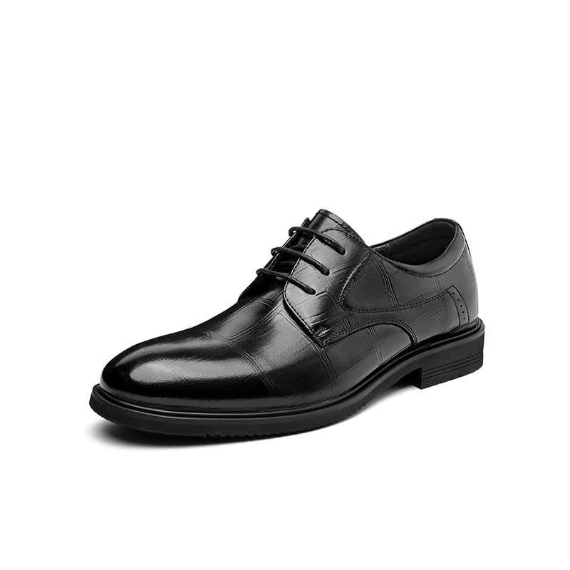 REDDRAGONFLY Men's Business Formal Derby Leather Shoes — Fashion on G+ Market