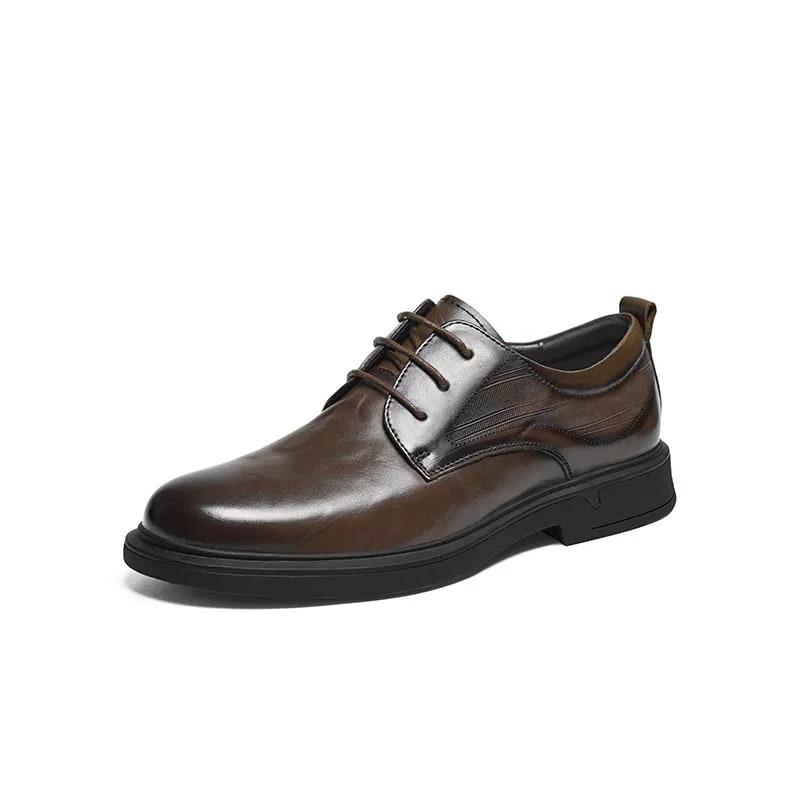 REDDRAGONFLY Men's Business Formal Derby Leather Shoes photo 6