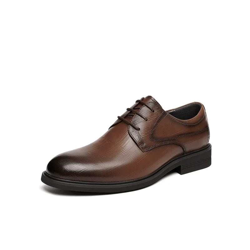 REDDRAGONFLY Men's Business Formal Derby Leather Shoes photo 2