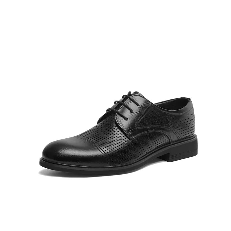REDDRAGONFLY Men's Business Formal Derby Leather Shoes photo 3
