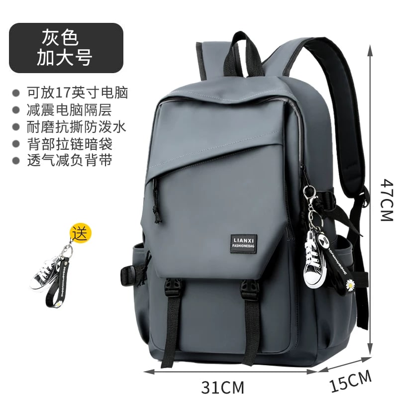 Men's Large-Capacity Casual Laptop Backpack photo 2