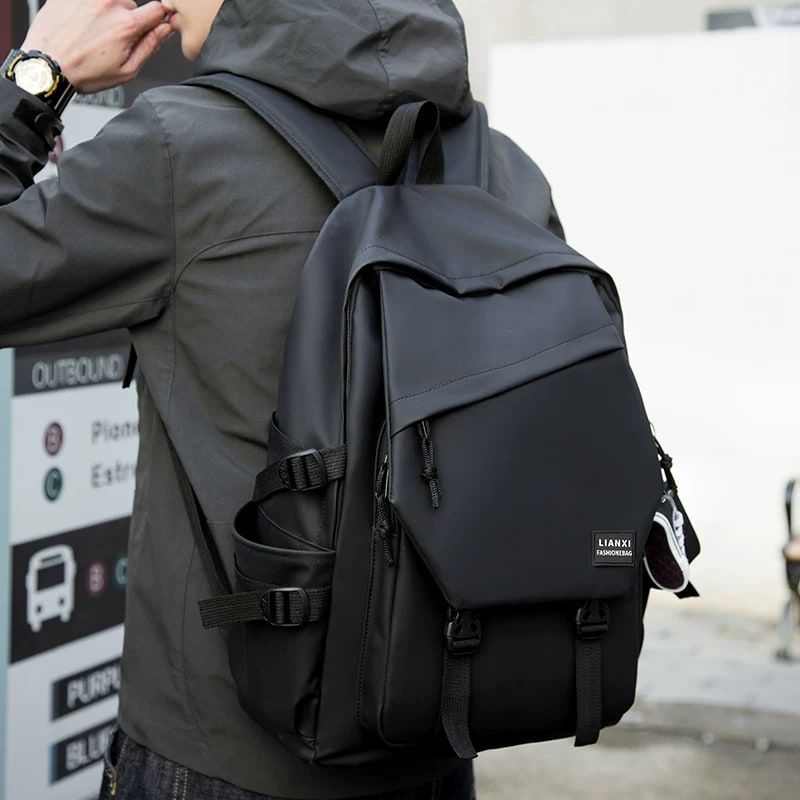 Men's Large-Capacity Casual Laptop Backpack photo 2