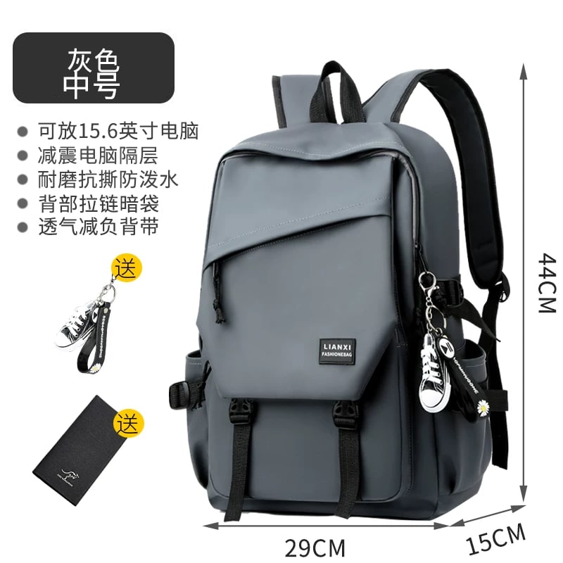 Men's Large-Capacity Casual Laptop Backpack photo 5