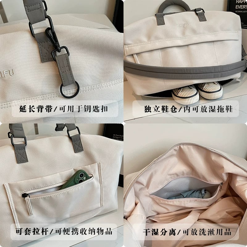 Oxford Travel Holdall with Shoe Compartment photo 6