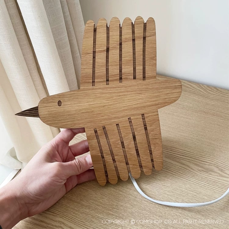 Wooden Bird LED Wall Light — Home & Furniture on G+ Market