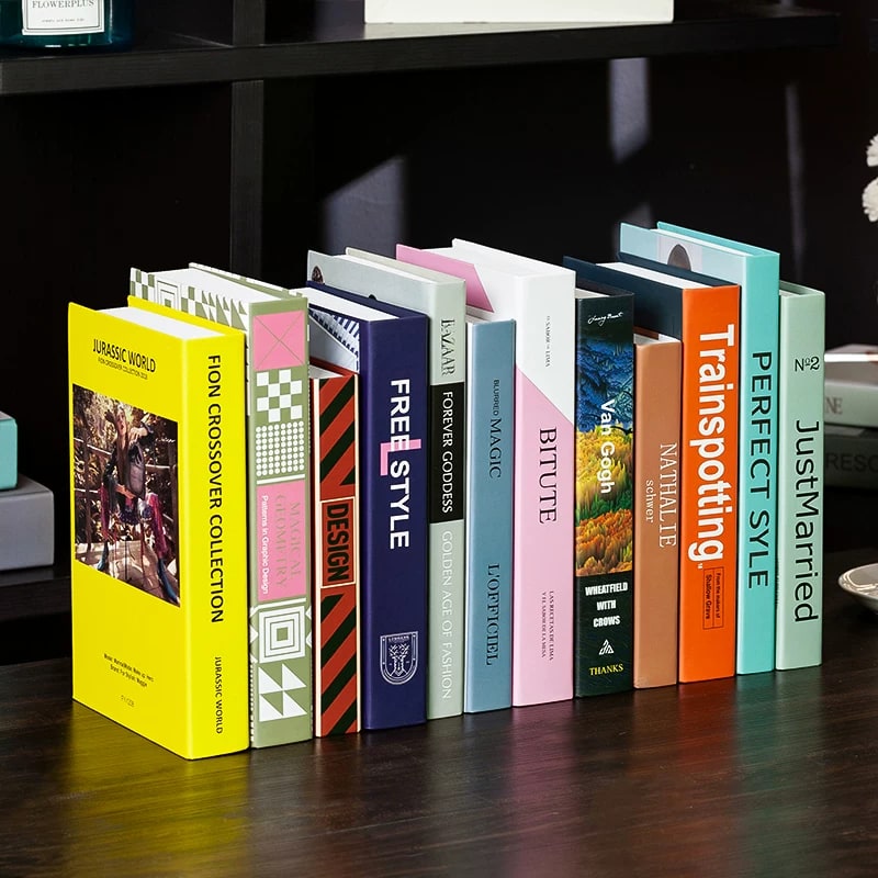 Decorative Faux Book Stack for Shelf Styling — Home & Furniture on G+ Market