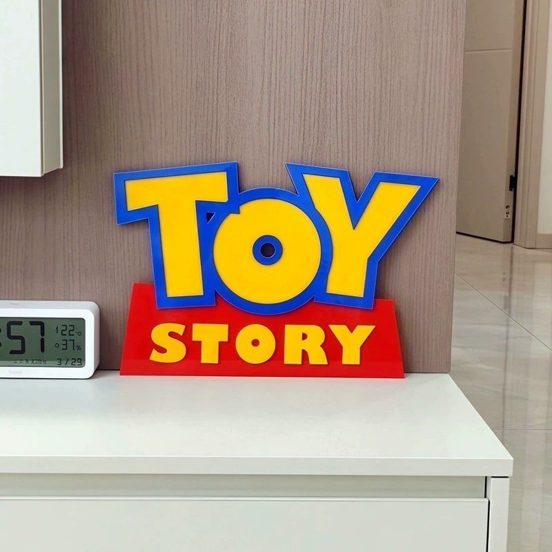 TOY STORY 3D Sign Cartoon Decoration for Kids' Room photo 5