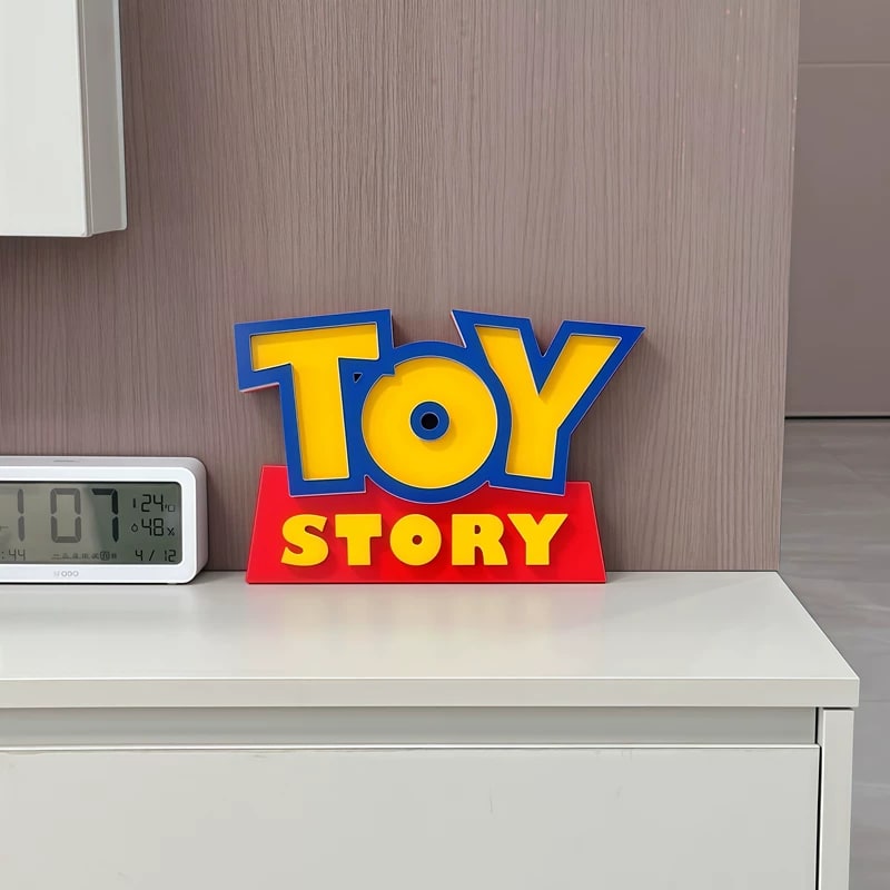 TOY STORY 3D Sign Cartoon Decoration for Kids' Room