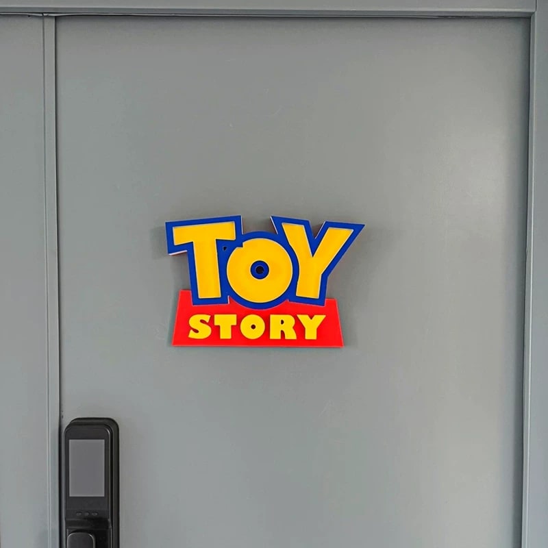 TOY STORY 3D Sign Cartoon Decoration for Kids' Room photo 6