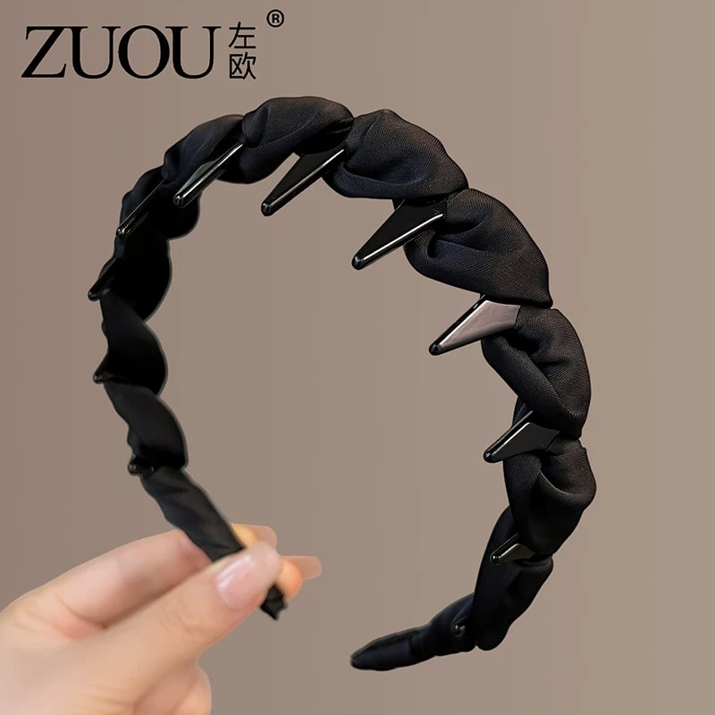 ZUOU Toothed Volume Hair Headband