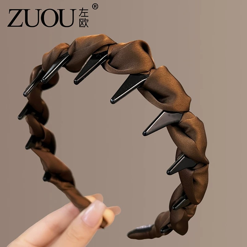 ZUOU Toothed Volume Hair Headband photo 2