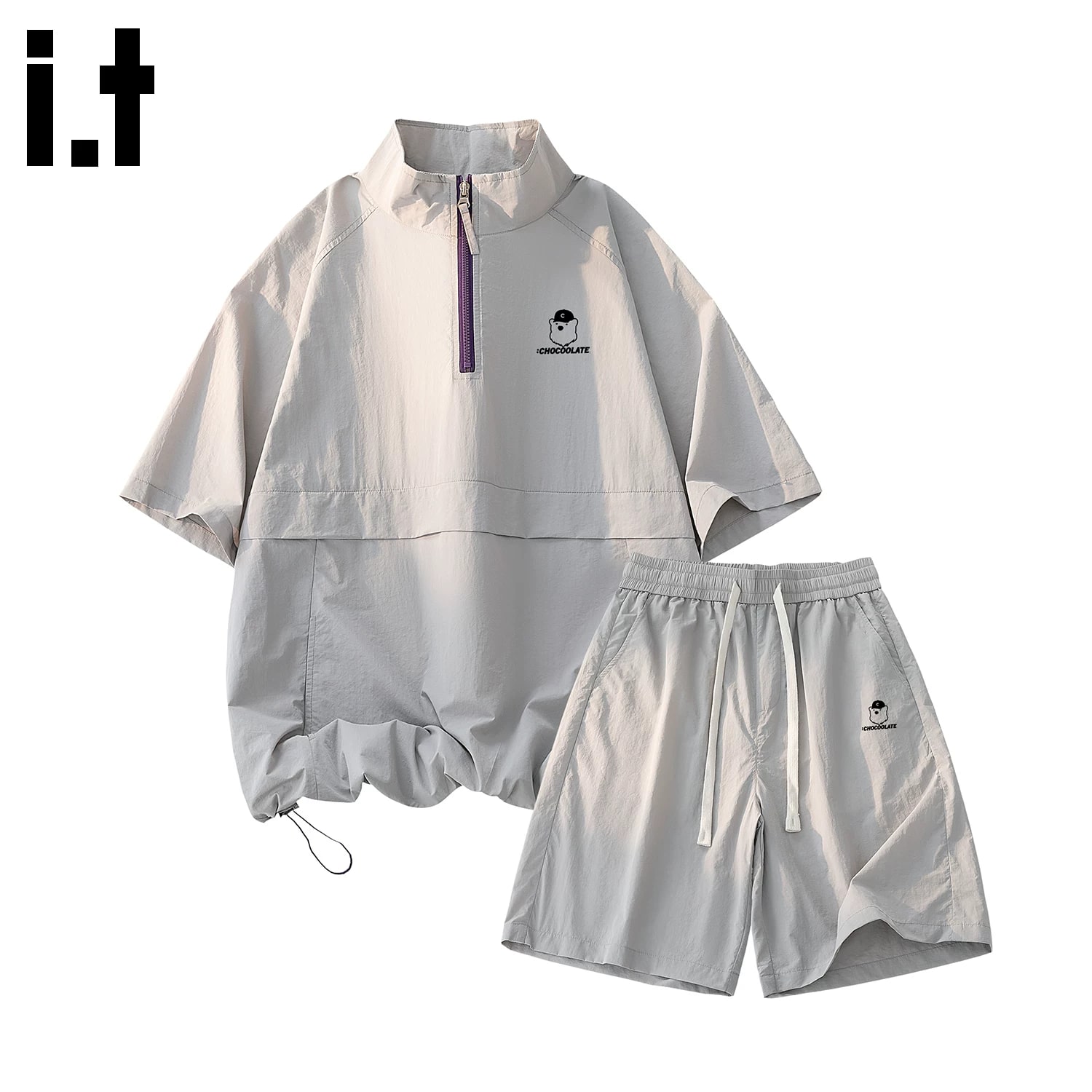 Men's Lightweight Quick-Dry Two-Piece Set photo 6