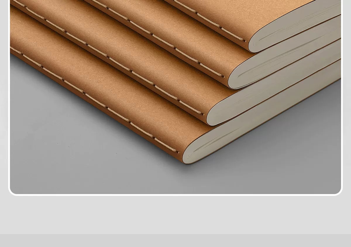 Kraft Paper Cover Notebook, A4, B5 and A5 photo 3