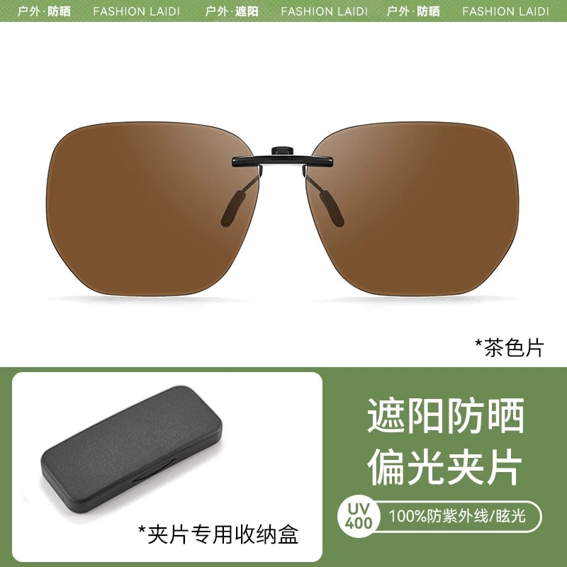 Clip-On Polarised Sunglass Lenses for Prescription Frames photo 4