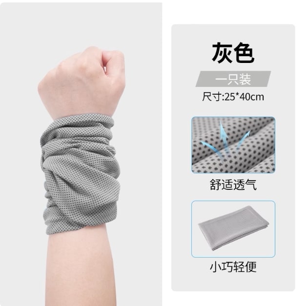 Quick-Dry Cooling Sports Wristbands photo 3