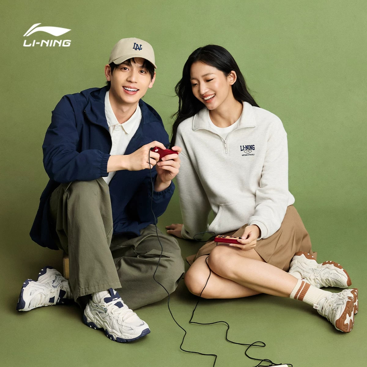 Li-Ning Men's Retro Chunky Sneakers photo 6