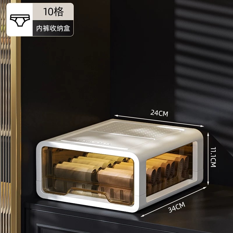 Stackable Underwear Drawer Organiser Boxes photo 2