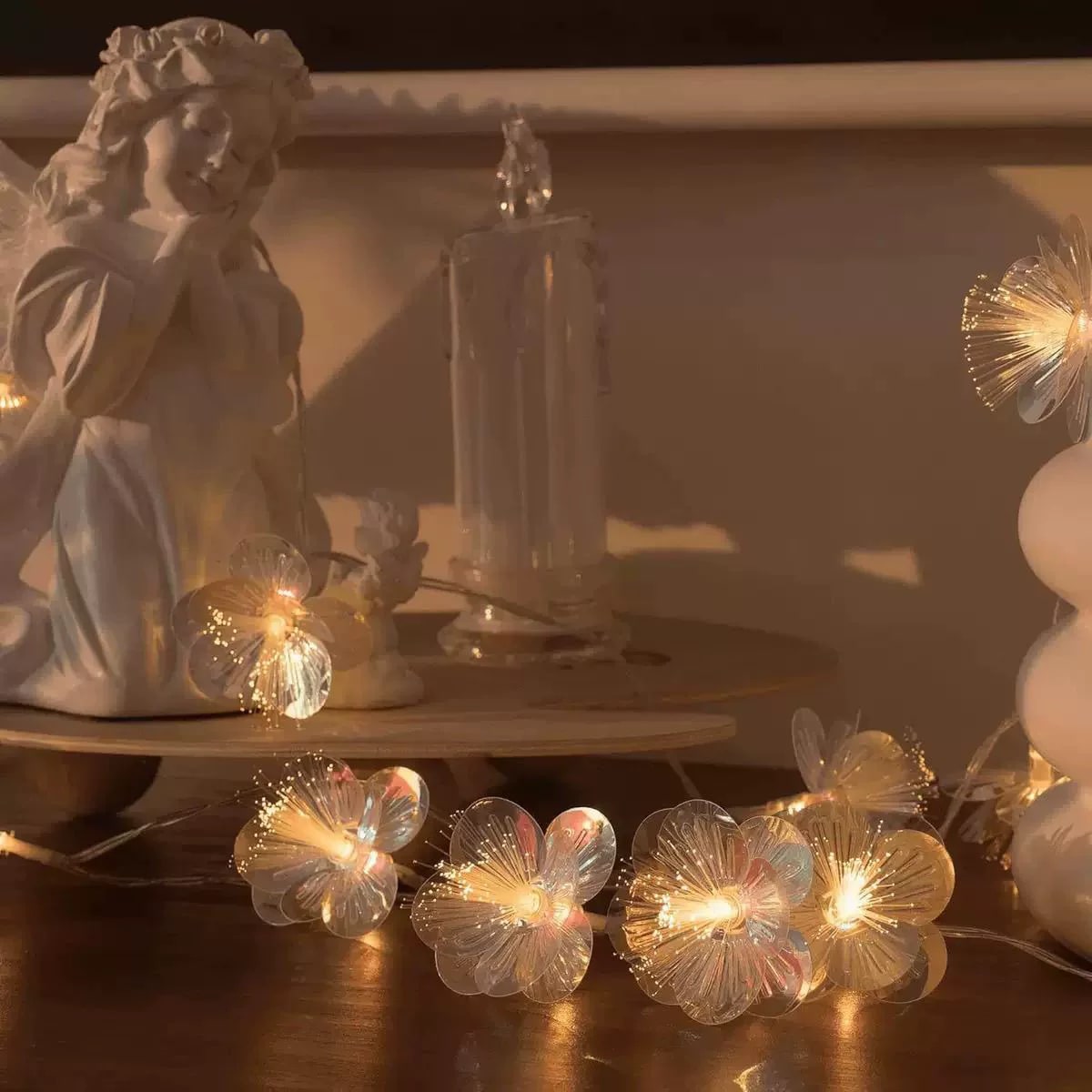 LED Flower Decorative String Lights photo 6