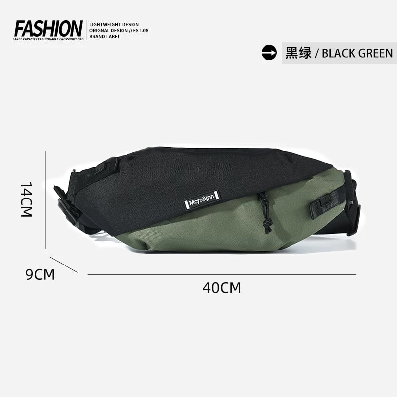 Oxford Cloth Crossbody Chest Bag photo 4