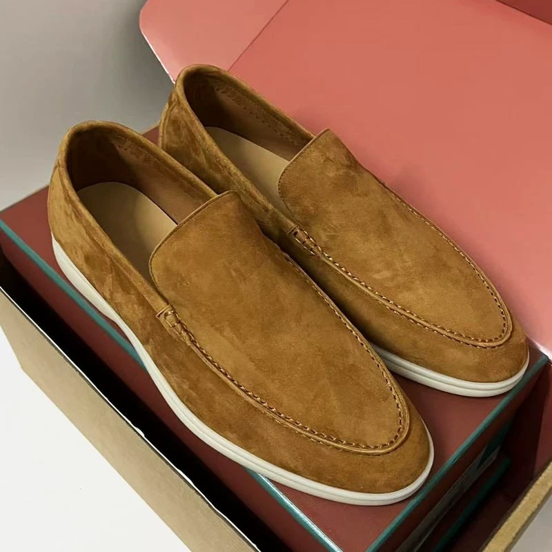 Men's Classic Suede Loafers photo 4
