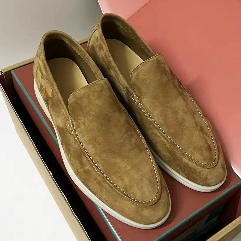 Men's Classic Suede Loafers photo 3