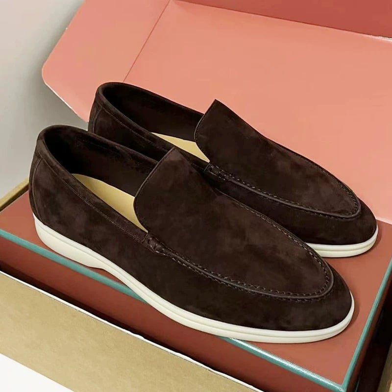 Men's Classic Suede Loafers photo 5