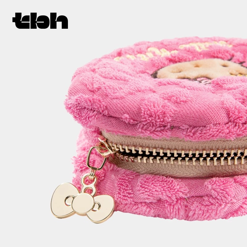 Hello Kitty Towel-Fabric Cosmetic Pouch photo 6