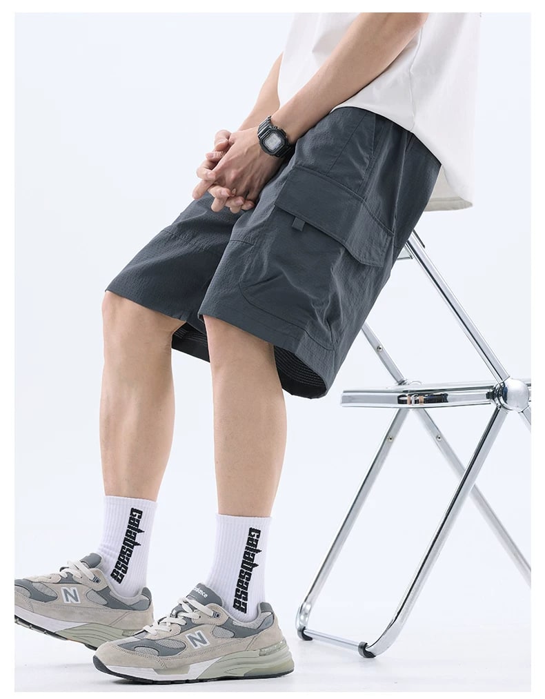 Men's Lightweight Quick-Dry Cargo Shorts photo 6